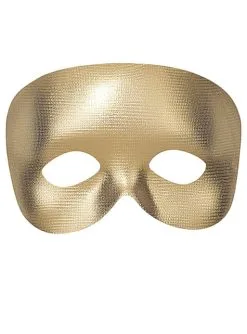 Augenmaske Einfach Goldfarben