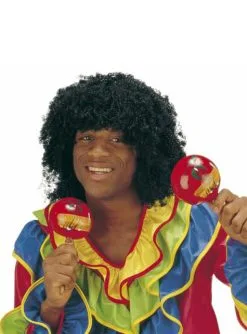 Brasilianische Perücke Schwarz