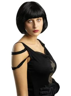 Charleston Perücke Schwarz