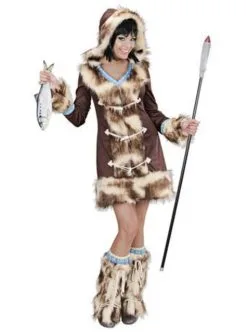 Eskimo Aikaa Kostüm Für Damen