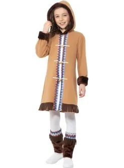 Eskimo Aus Der Antarktis Kostüm Für Mädchen