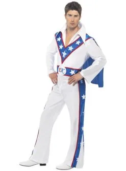 Evel Knievel Kostüm Für Herren