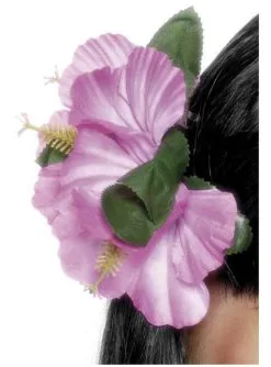 Haarspange Mit Rosa Hawaii Blume