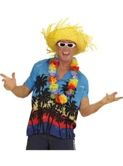 Hawaiana Palm Beach Hemd Für Herren Große Größe