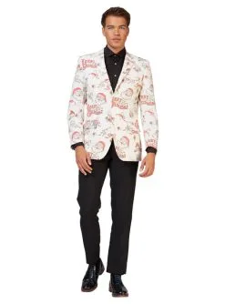Elegante Weihnachtsmann Jacke - Opposuits