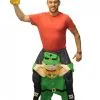 Huckepack Kostüm Leprechaun St. Patrick´s Day