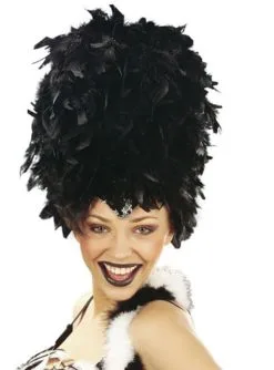 Kopfschmuck Mit Federn Und Glimmerplättchen Maxi