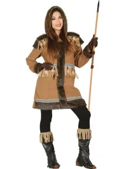 Eleganter Eskimo Kostüm Für Frauen