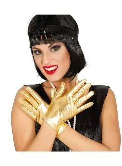 Kurze Goldene Handschuhe Für Erwachsene