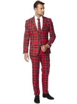 "Lumberjack" Schotten Print Anzug - Opposuits