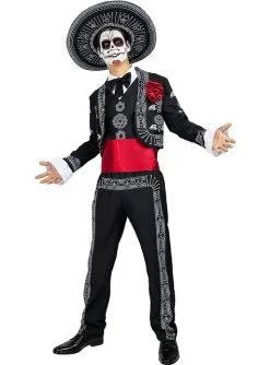 Dia De Los Muertos Kostüm Für Herren -Kulturen & Traditionen Verkäufe mariachi kostum fur herren 5