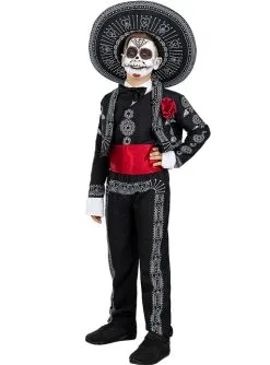 Dia De Los Muertos Kostüm Für Kinder