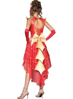 Miss Dragon Kostüm Deluxe Für Damen