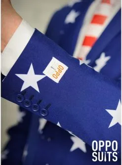 "Stars And Stripes" USA Flagge Anzug - Opposuits 8 "Stars And Stripes" USA Flagge Anzug - Opposuits -Kulturen & Traditionen Verkäufe opposuit stars and stripes anzug fur herren 3