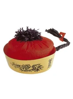 Papier Chinesen Hut Mit Pferdeschwanz