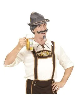 Titelseite -Kulturen & Traditionen Verkäufe perucke mit schnurrbart und kinnbart grauhaarig fur herren 1