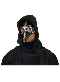 Pestdoktor Maske Schwarz Für Erwachsene