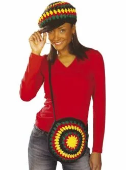 Rastafari Tasche Gehäkelt