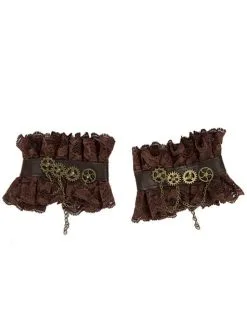 Steampunk Armreifen Mit Räderwerk Für Erwachsene