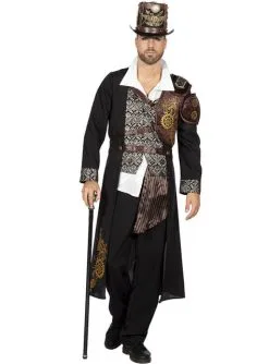 Steampunk Weste Braun Für Herren