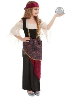 Zigeuner Wahrsagerin Kostüm Für Mädchen