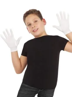 Handschuhe Weiß 19 Cm Für Kinder