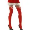 Weihnachtsfrau Strumpfhose Rot Für Damen
