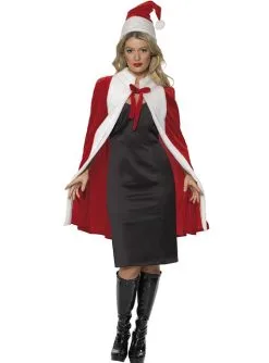 Weihnachtsfrau Umhang