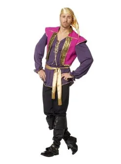 Zigeuner Kostüm Lila Für Herren