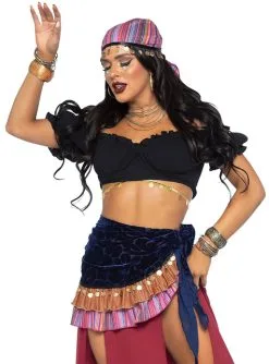 Zigeunerin Glaskugel Kostüm Für Damen -Kulturen & Traditionen Verkäufe zigeunerin glaskugel kostum fur damen 2