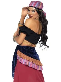 Zigeunerin Glaskugel Kostüm Für Damen -Kulturen & Traditionen Verkäufe zigeunerin glaskugel kostum fur damen 5